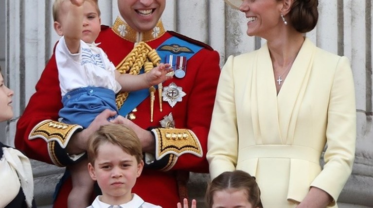 Πρίγκιπας William - Kate Middleton - Πρίγκιπας George - Πριγκίπισσα Charlotte - Πρίγκιπας Louis